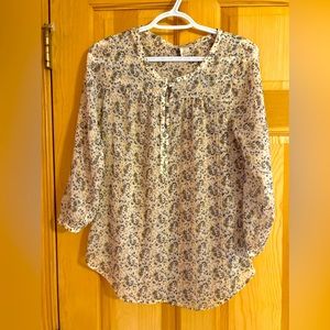 Lucky Brand Peasant Top